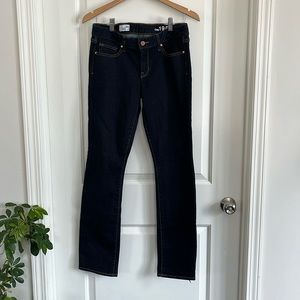 NWOT Gap dark denim curvy straight leg jeans size 29